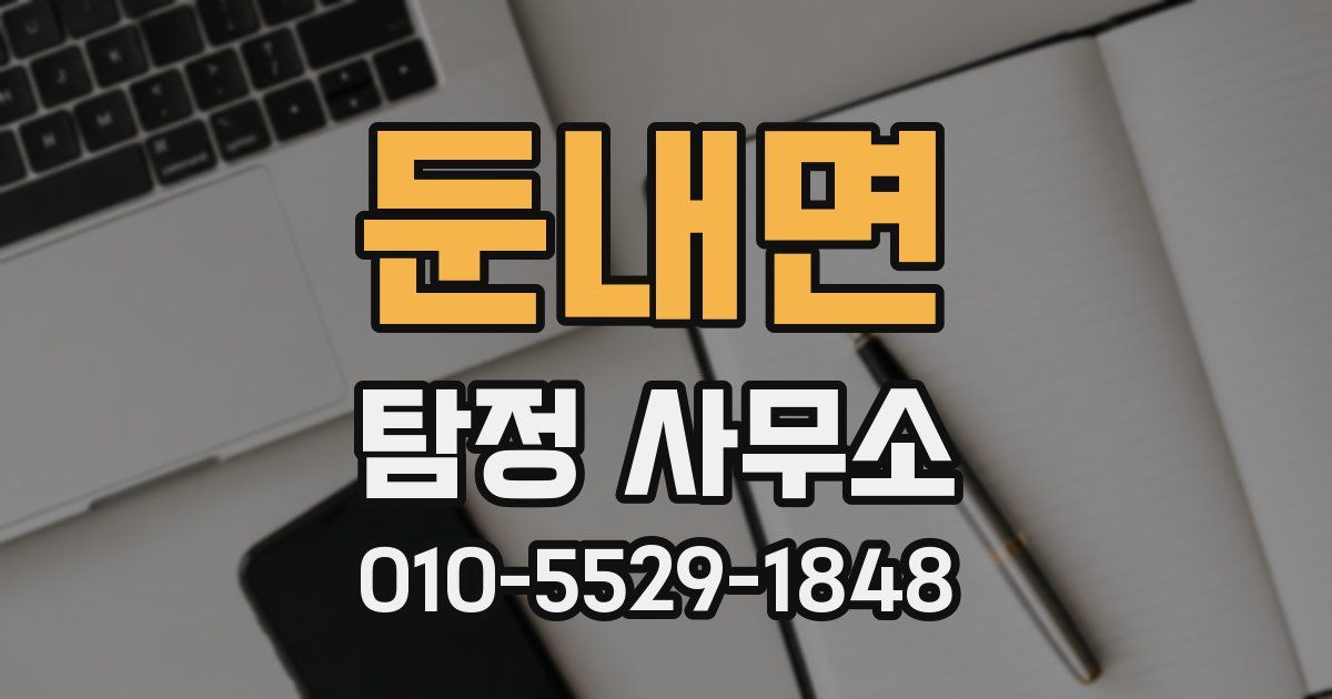 둔내면 탐정 사무소