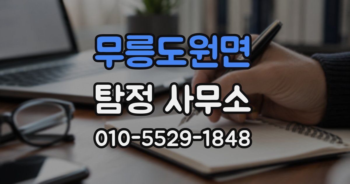 무릉도원면 탐정 사무소