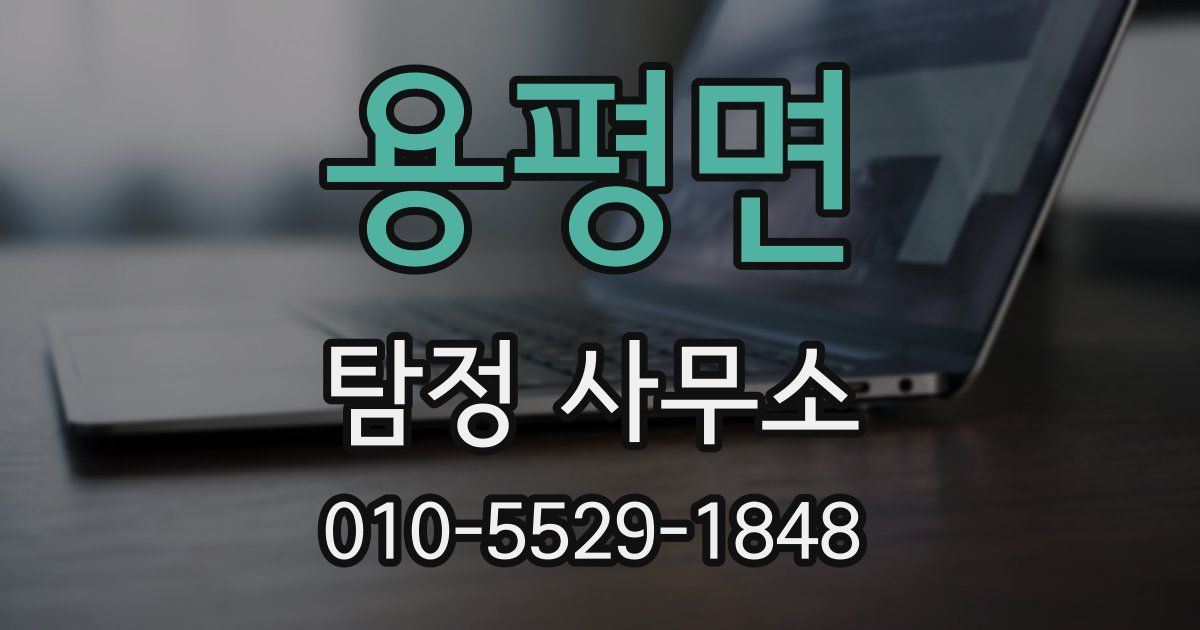 용평면 탐정 사무소