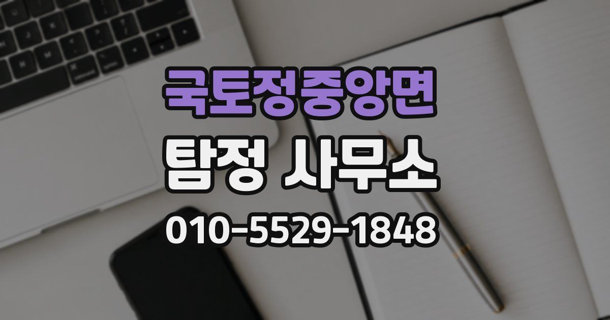 국토정중앙면 탐정 사무소