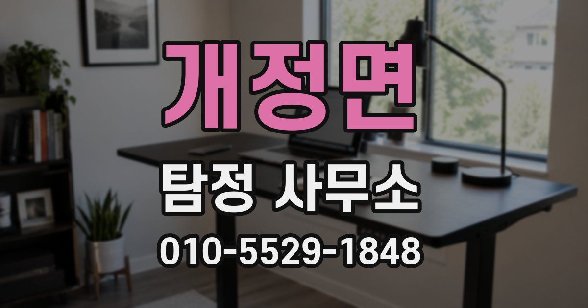 개정면 탐정 사무소