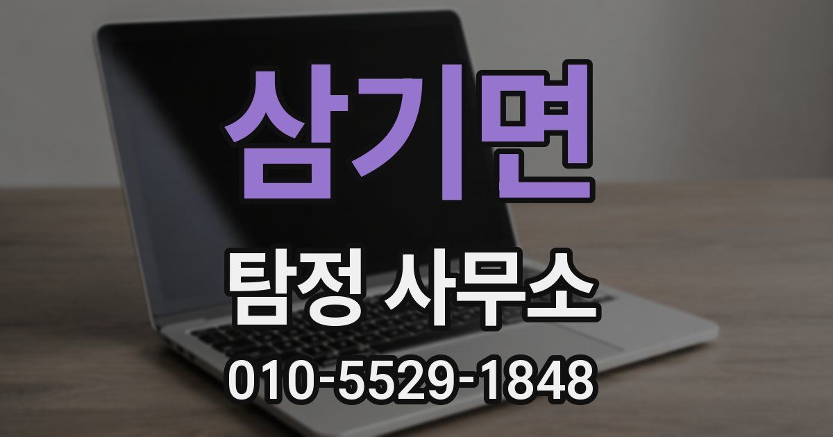 삼기면 탐정 사무소