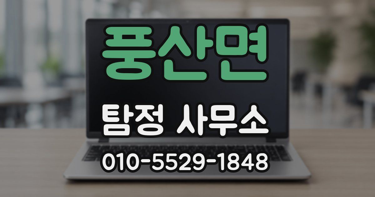 풍산면 탐정 사무소