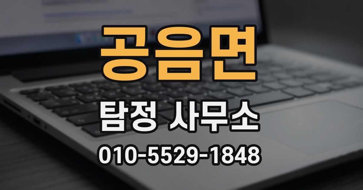 공음면 탐정 사무소