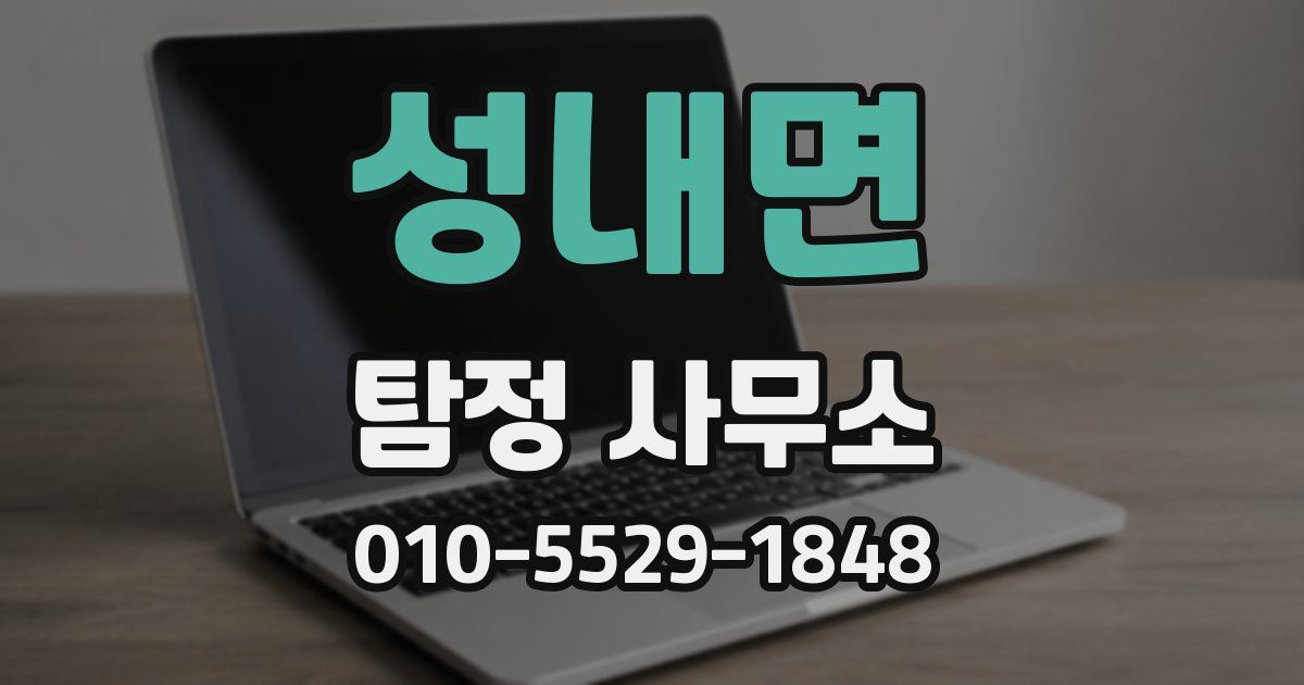 성내면 탐정 사무소