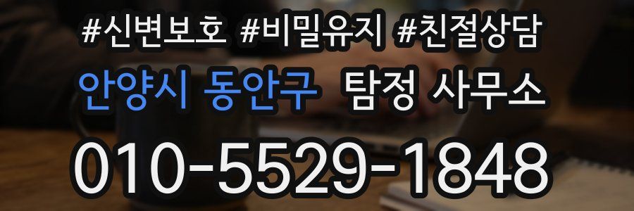 안양시 동안구 탐정 사무소