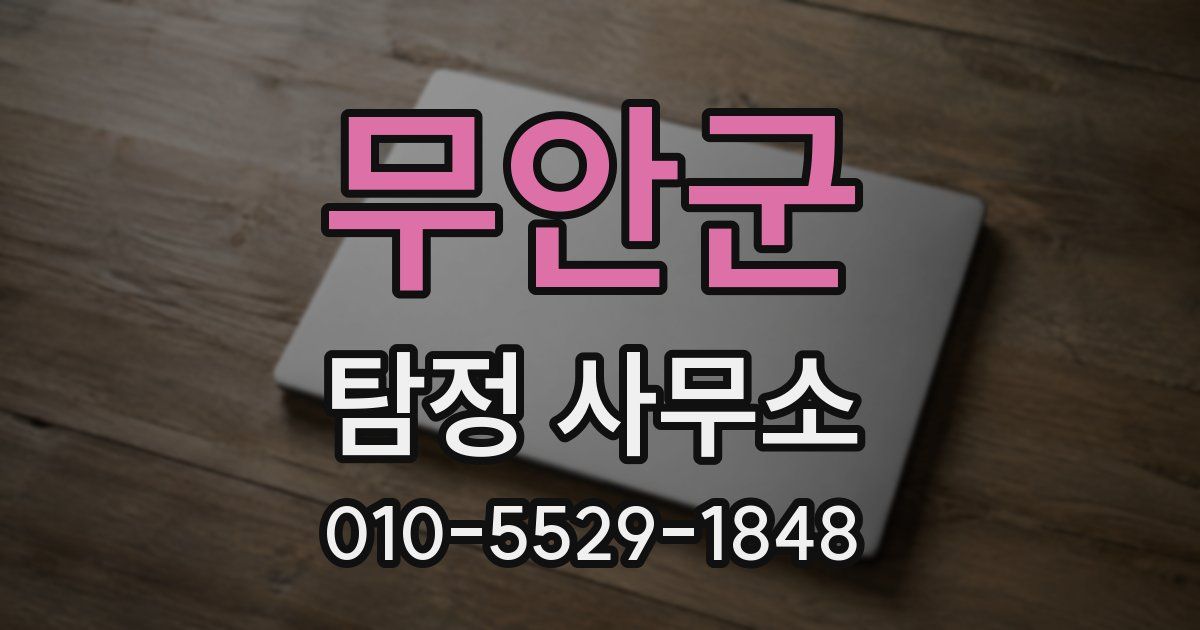 무안군 탐정 사무소