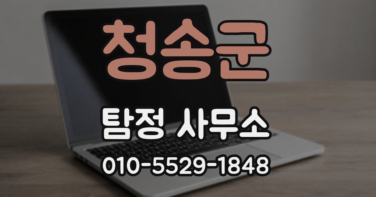 청송군 탐정 사무소