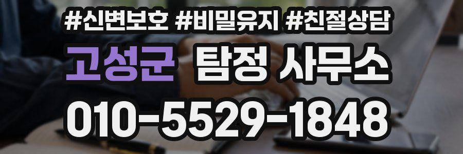 고성군 탐정 사무소