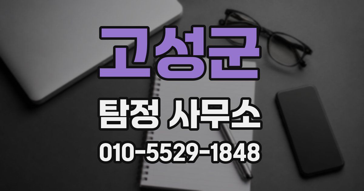 고성군 탐정 사무소