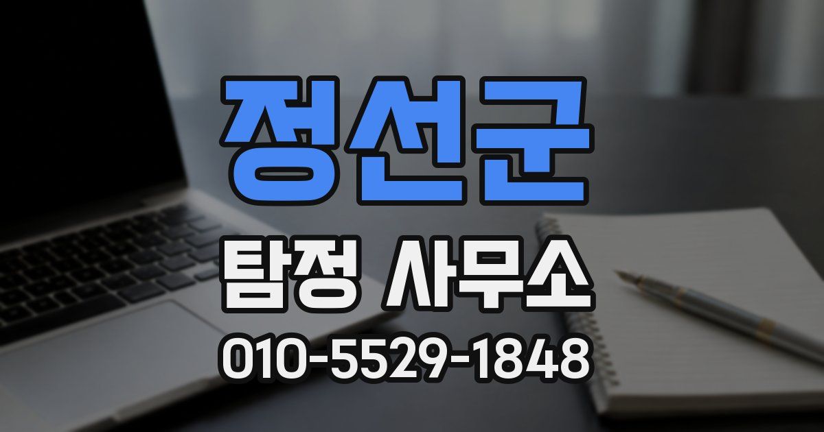 정선군 탐정 사무소