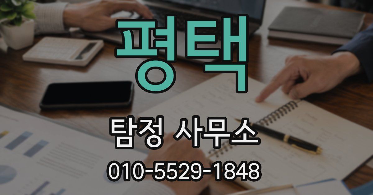 평택 탐정 사무소