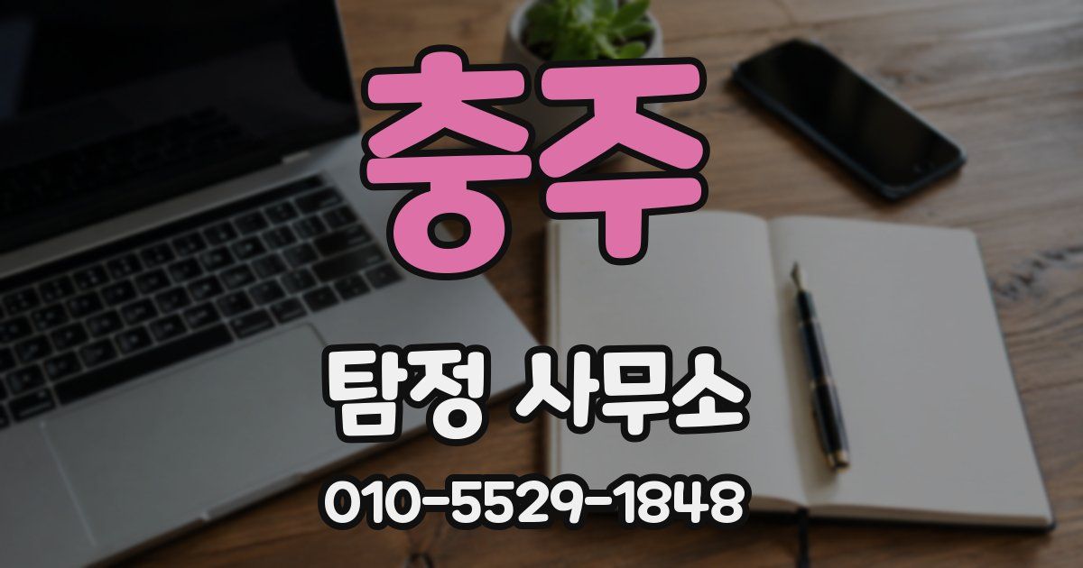 충주 탐정 사무소