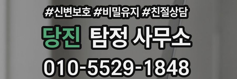 당진 탐정 사무소