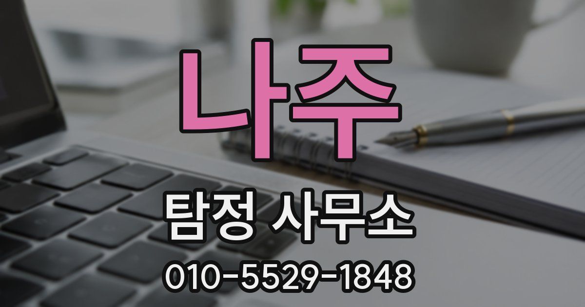 나주 탐정 사무소