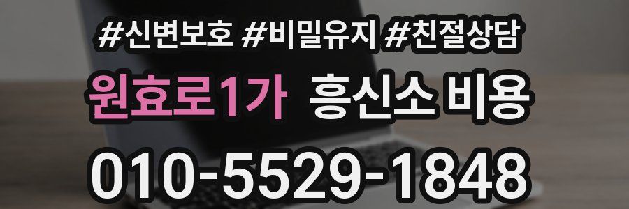 원효로1가 흥신소 비용