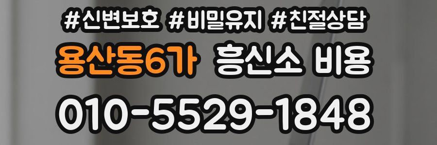 용산동6가 흥신소 비용