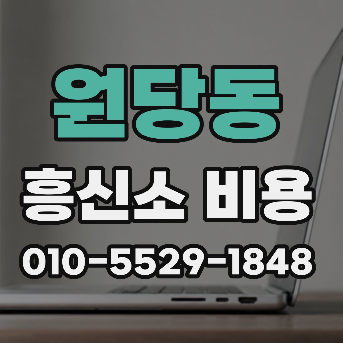 원당동 흥신소 비용