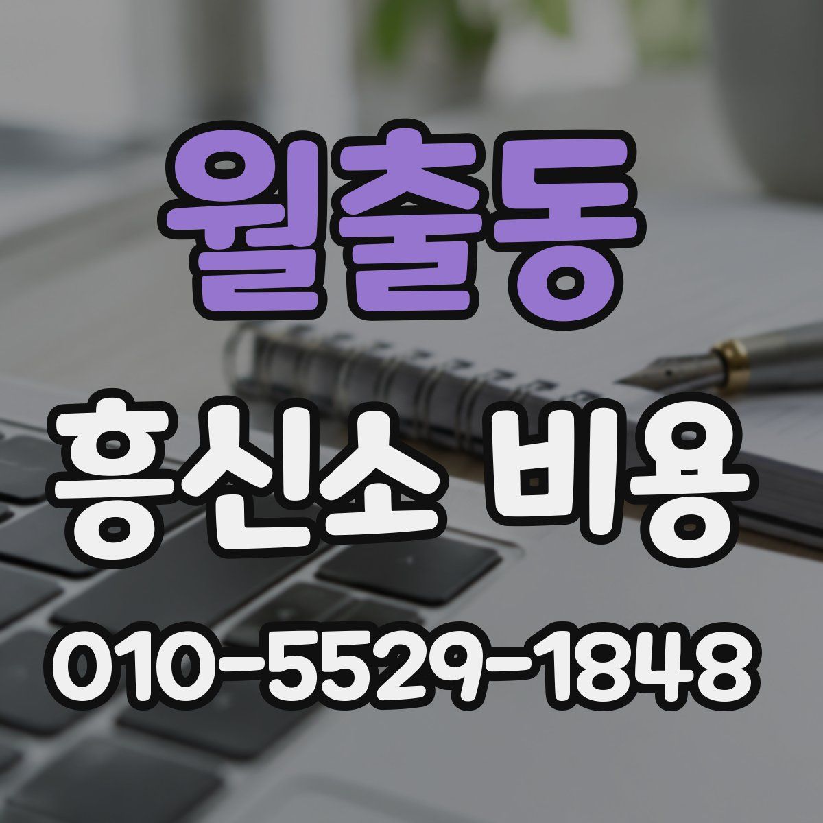 월출동 흥신소 비용
