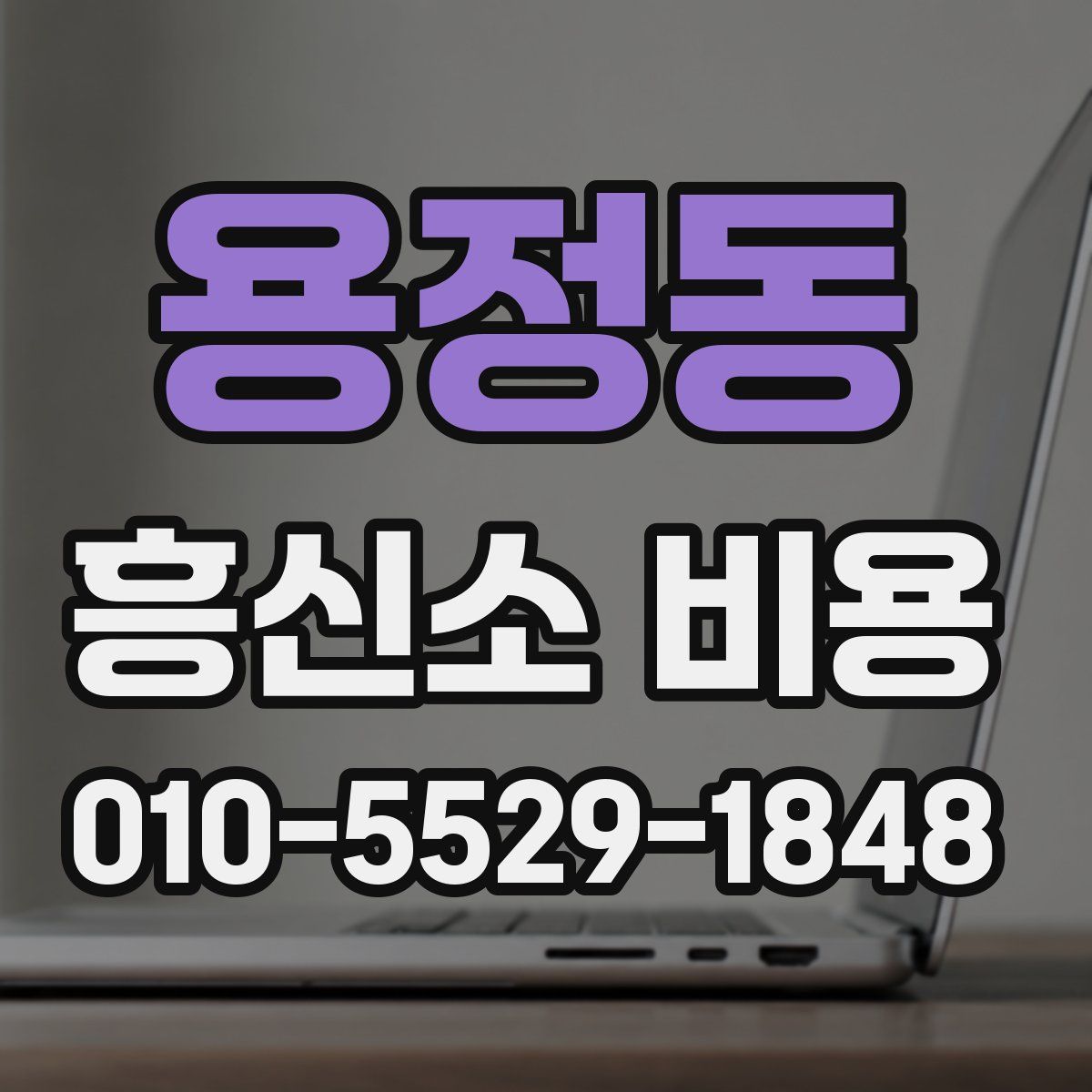 용정동 흥신소 비용