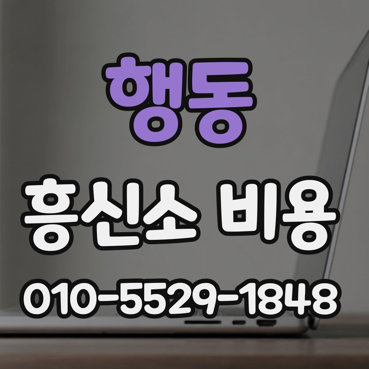 행동 흥신소 비용