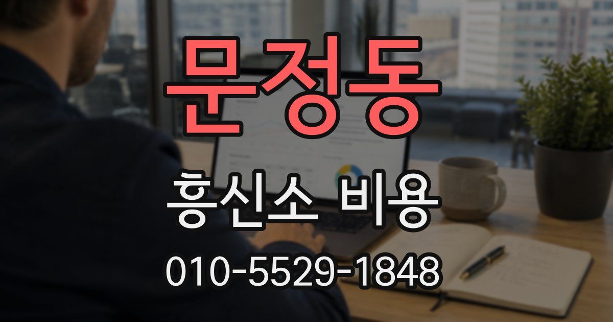 문정동 흥신소 비용