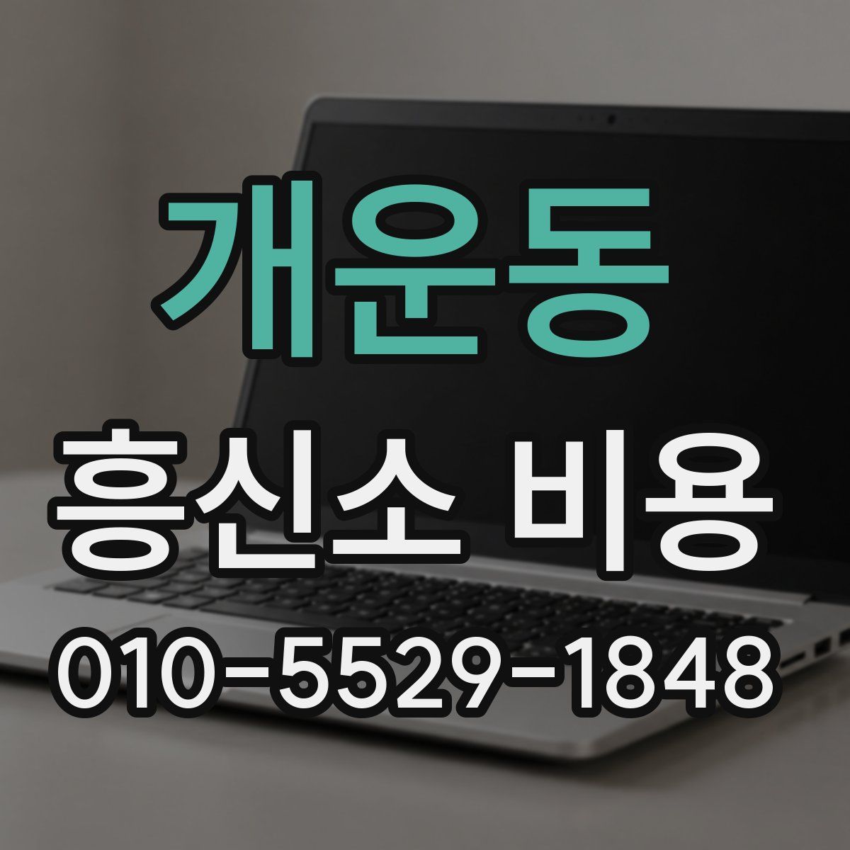 개운동 흥신소 비용