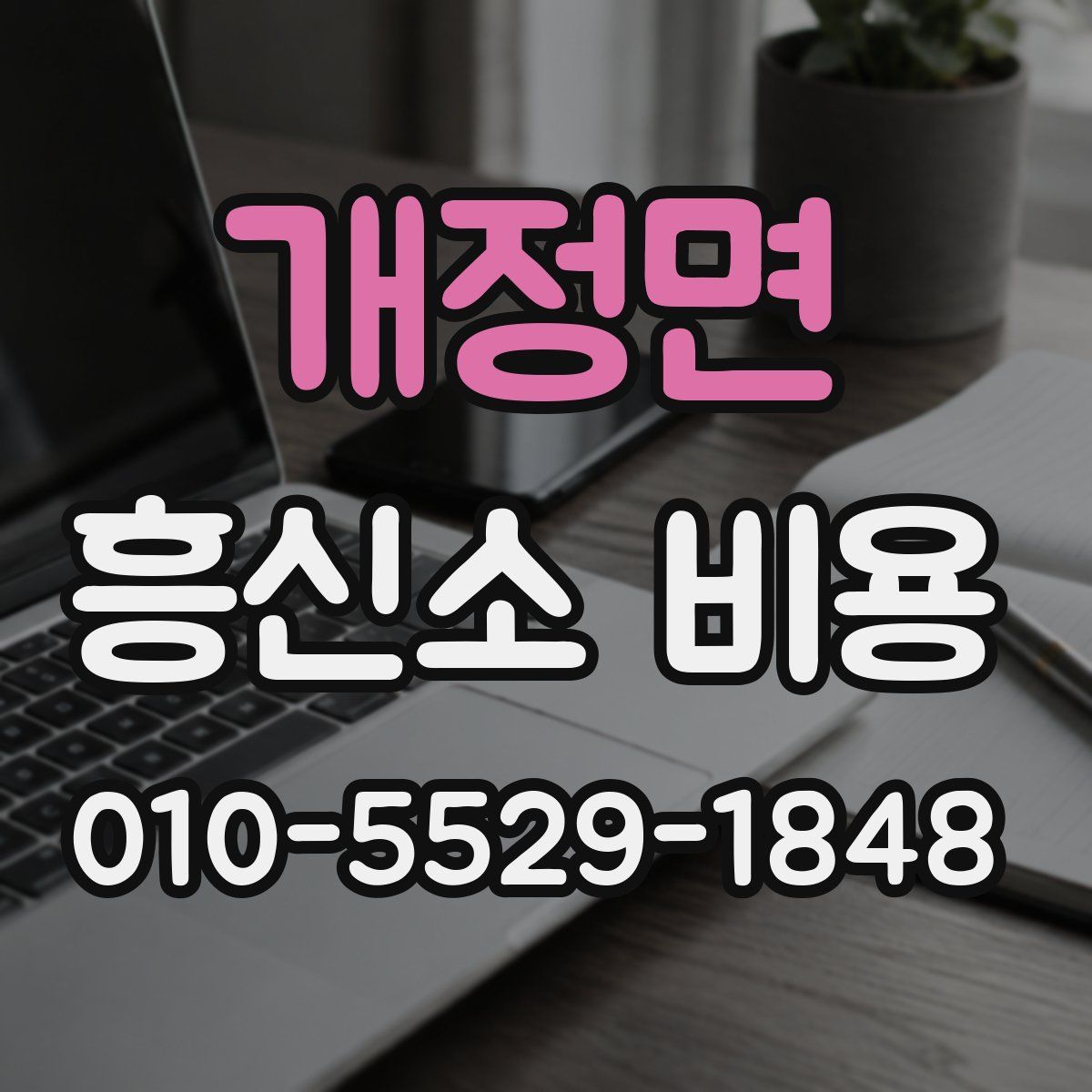 개정면 흥신소 비용