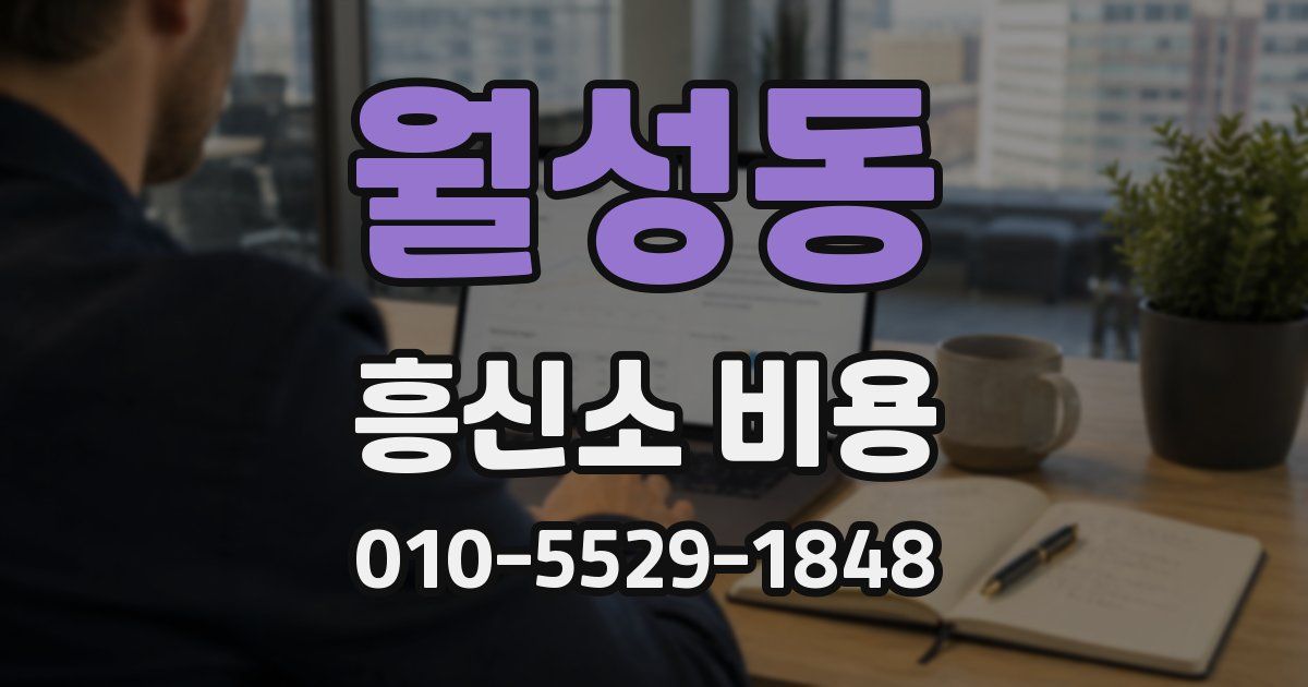 월성동 흥신소 비용