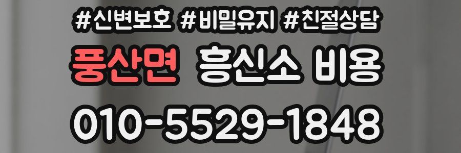 풍산면 흥신소 비용
