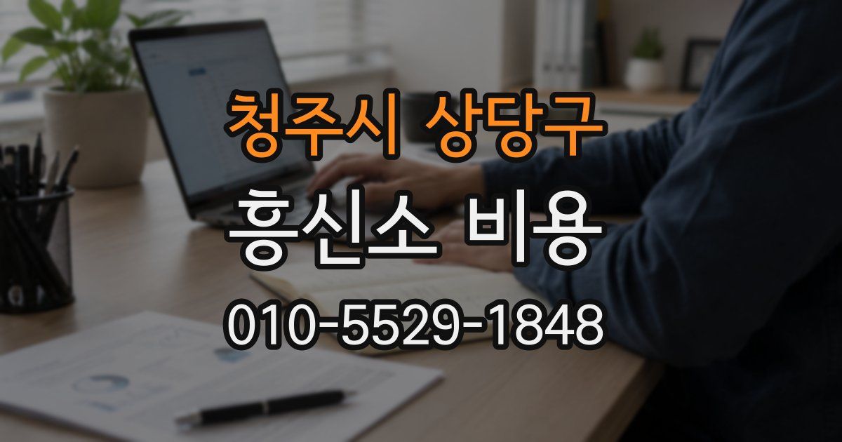 청주시 상당구 흥신소 비용
