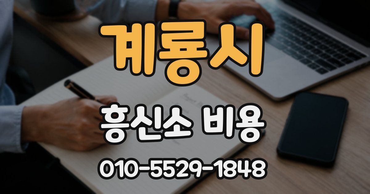 계룡시 흥신소 비용