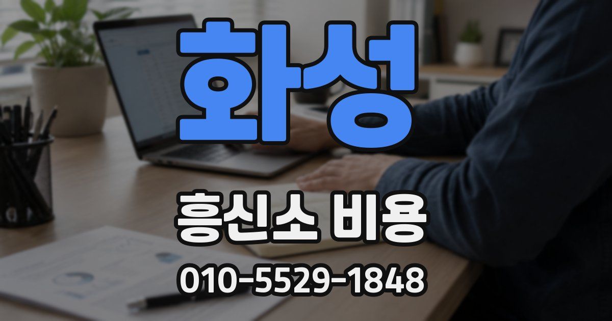 화성 흥신소 비용