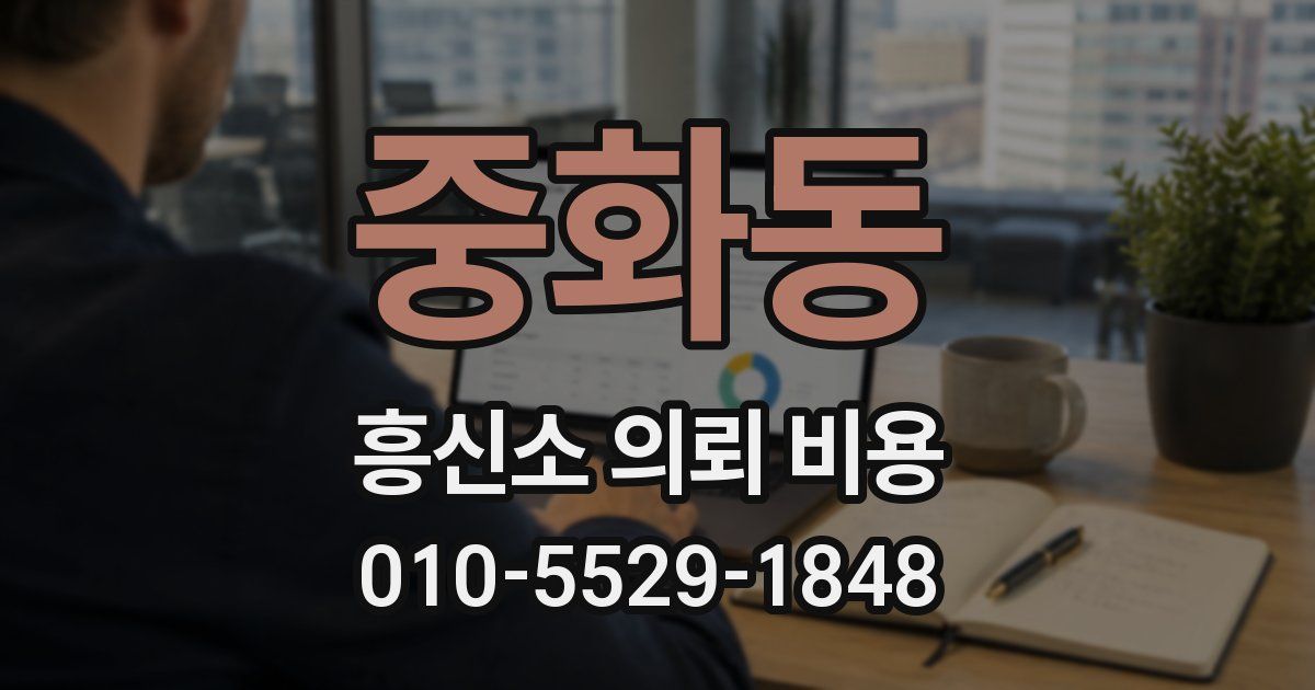 중화동 흥신소 의뢰 비용