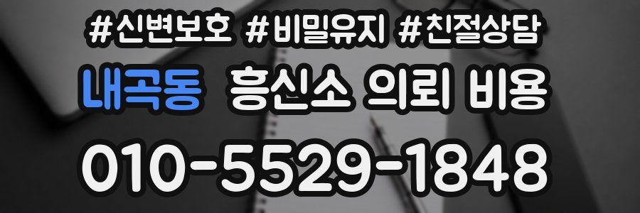 내곡동 흥신소 의뢰 비용