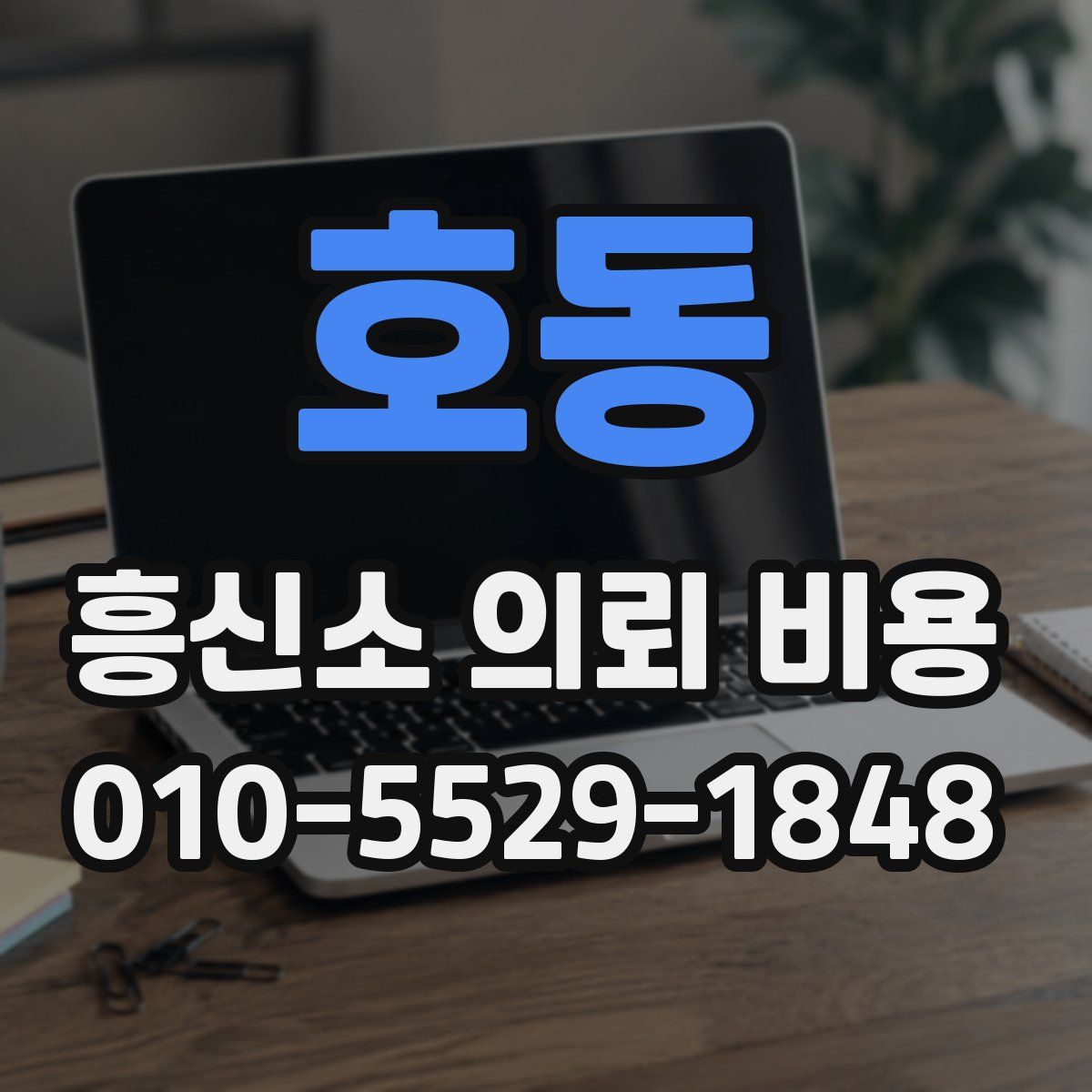 호동 흥신소 의뢰 비용
