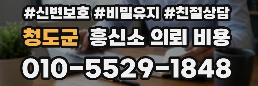 청도군 흥신소 의뢰 비용