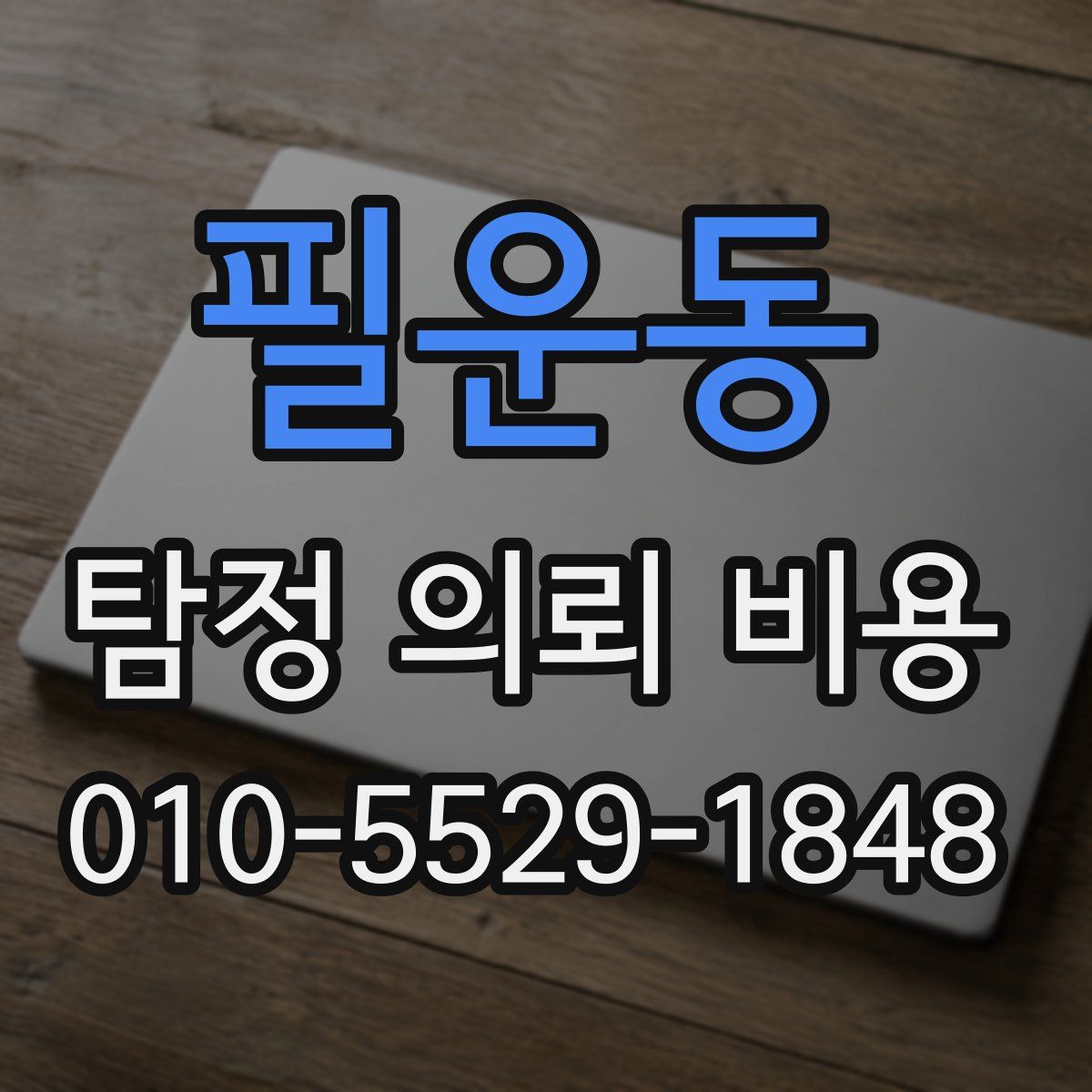 필운동 탐정 의뢰 비용