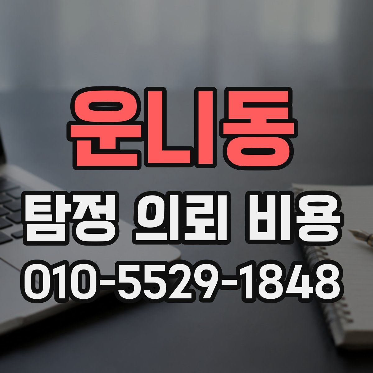 운니동 탐정 의뢰 비용