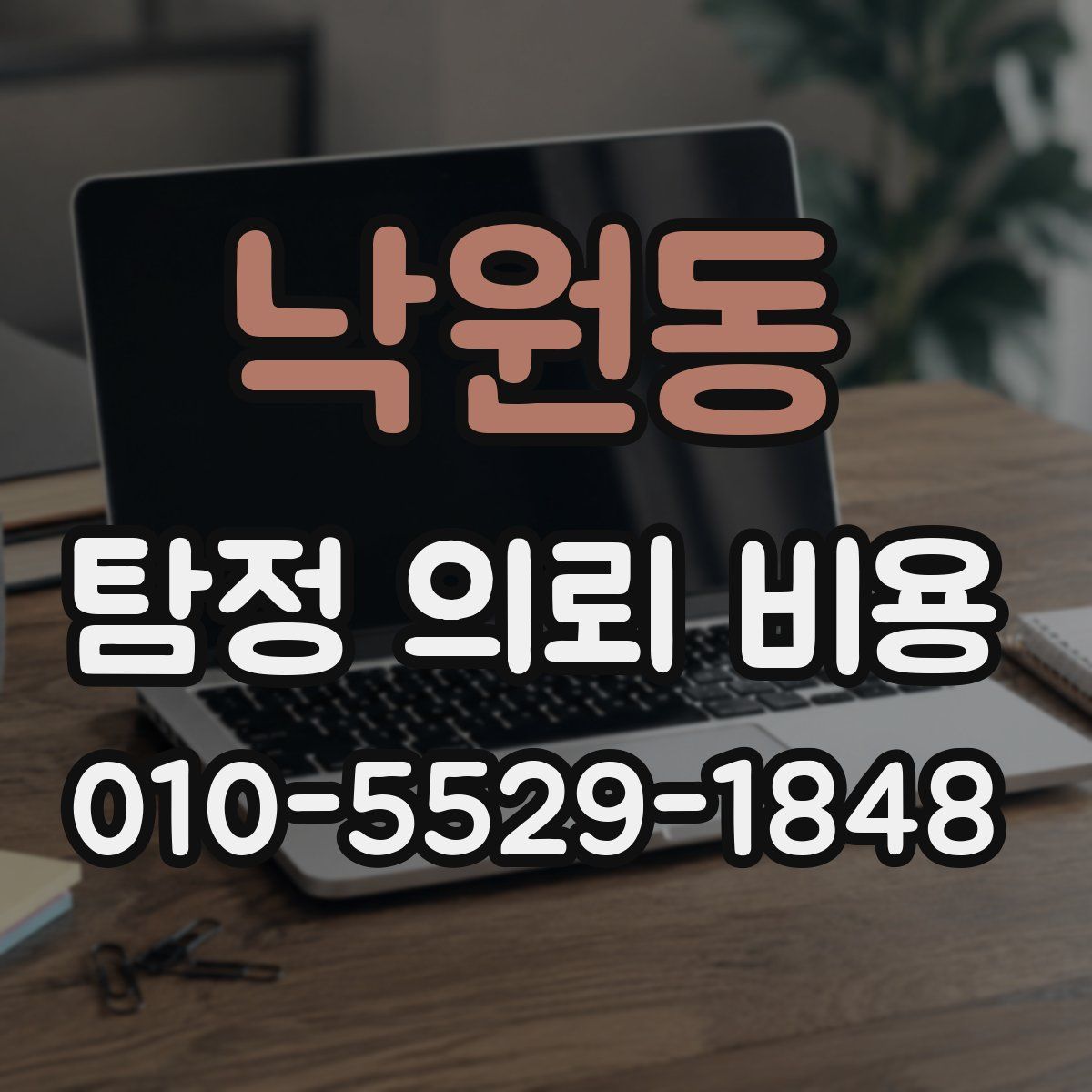 낙원동 탐정 의뢰 비용