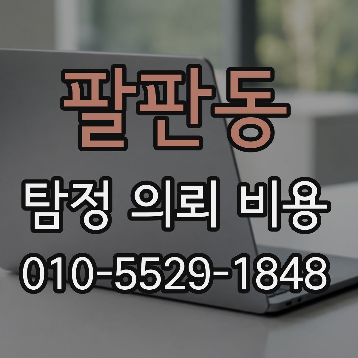 팔판동 탐정 의뢰 비용