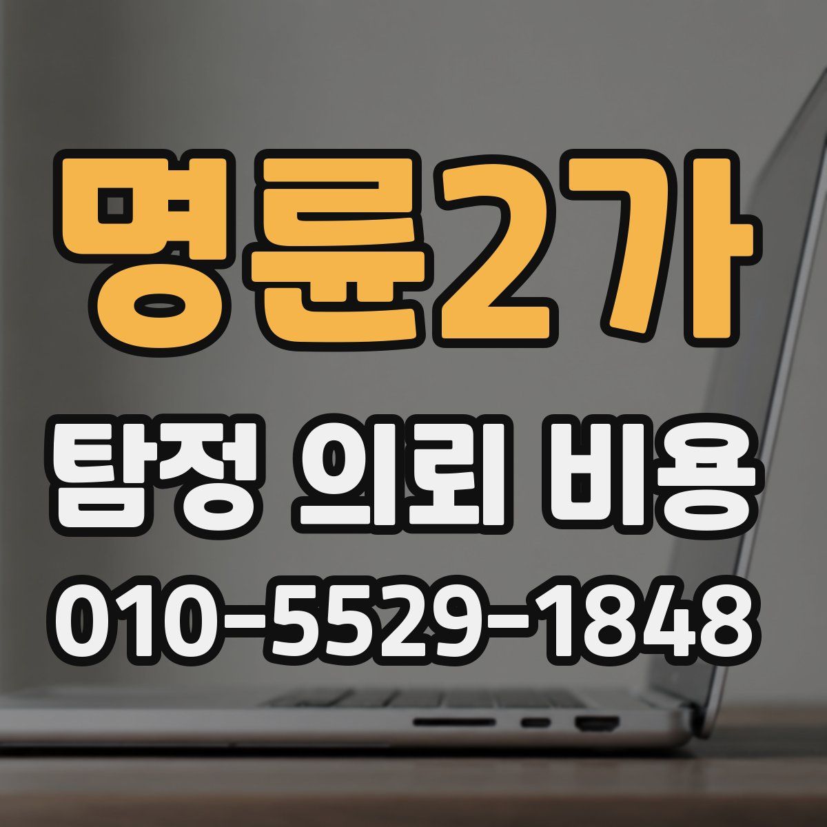 명륜2가 탐정 의뢰 비용