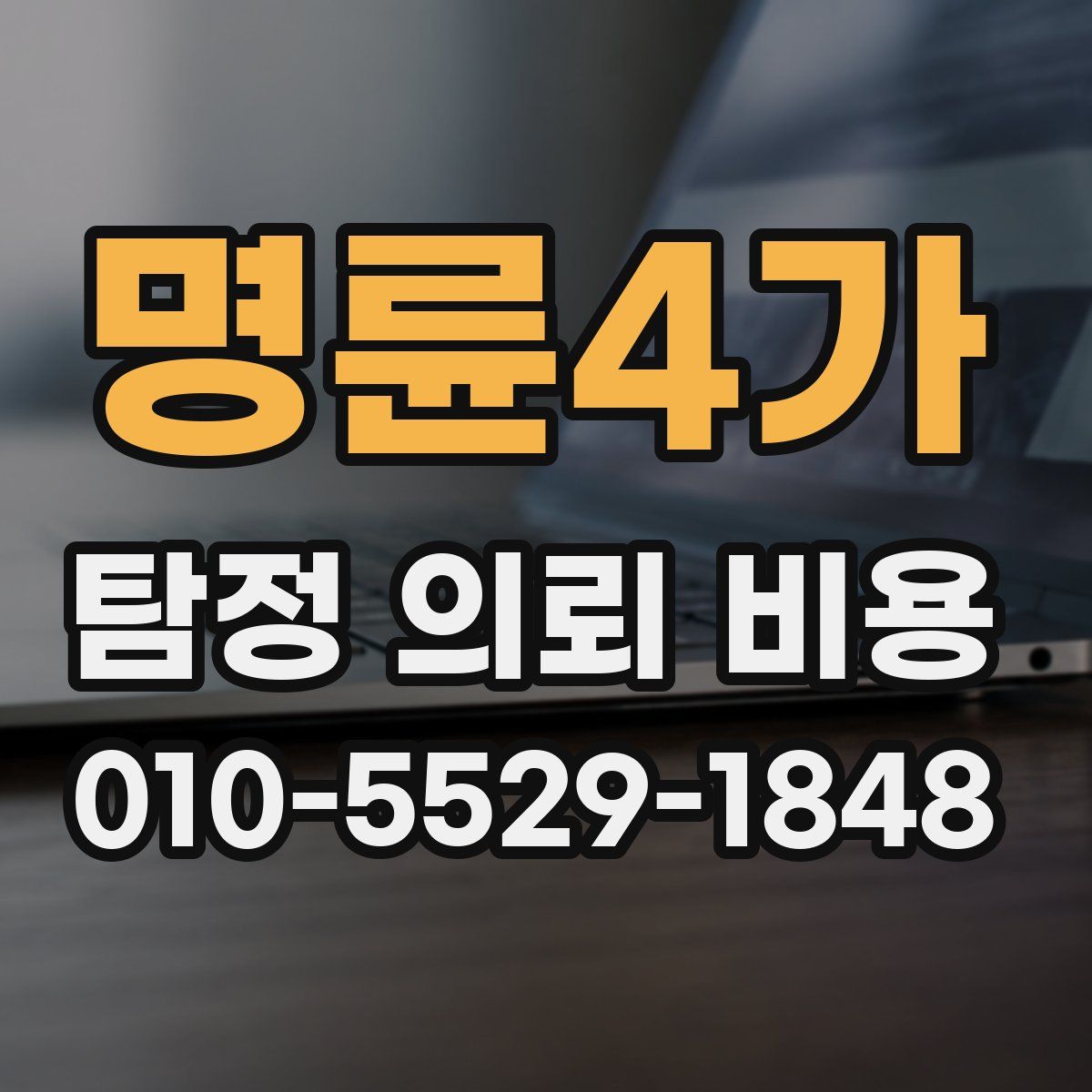 명륜4가 탐정 의뢰 비용