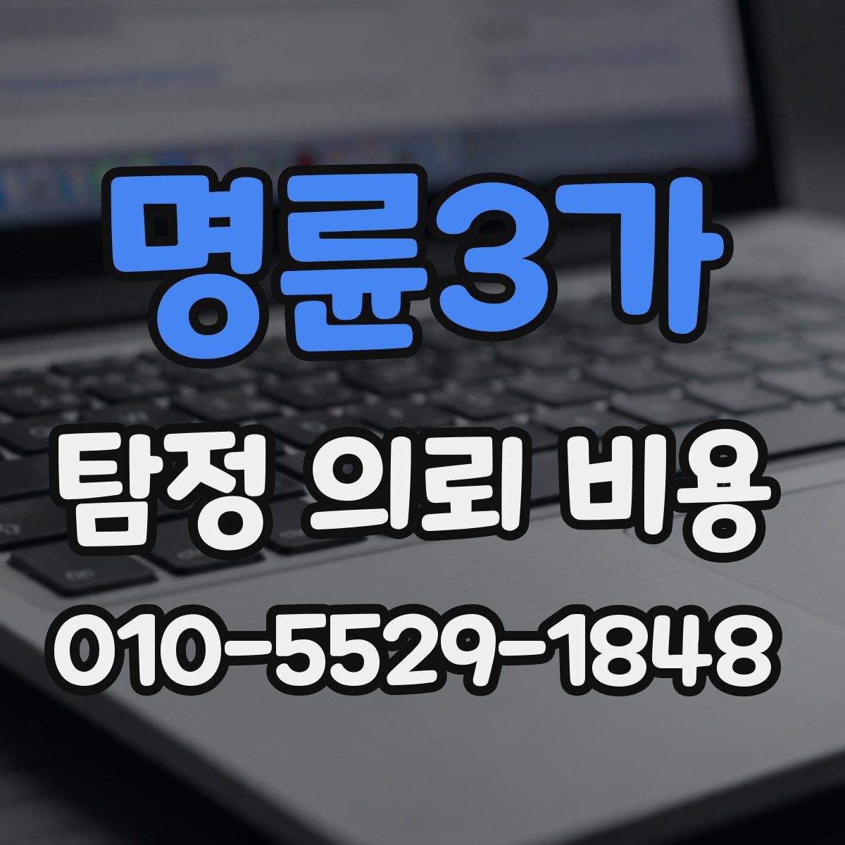 명륜3가 탐정 의뢰 비용