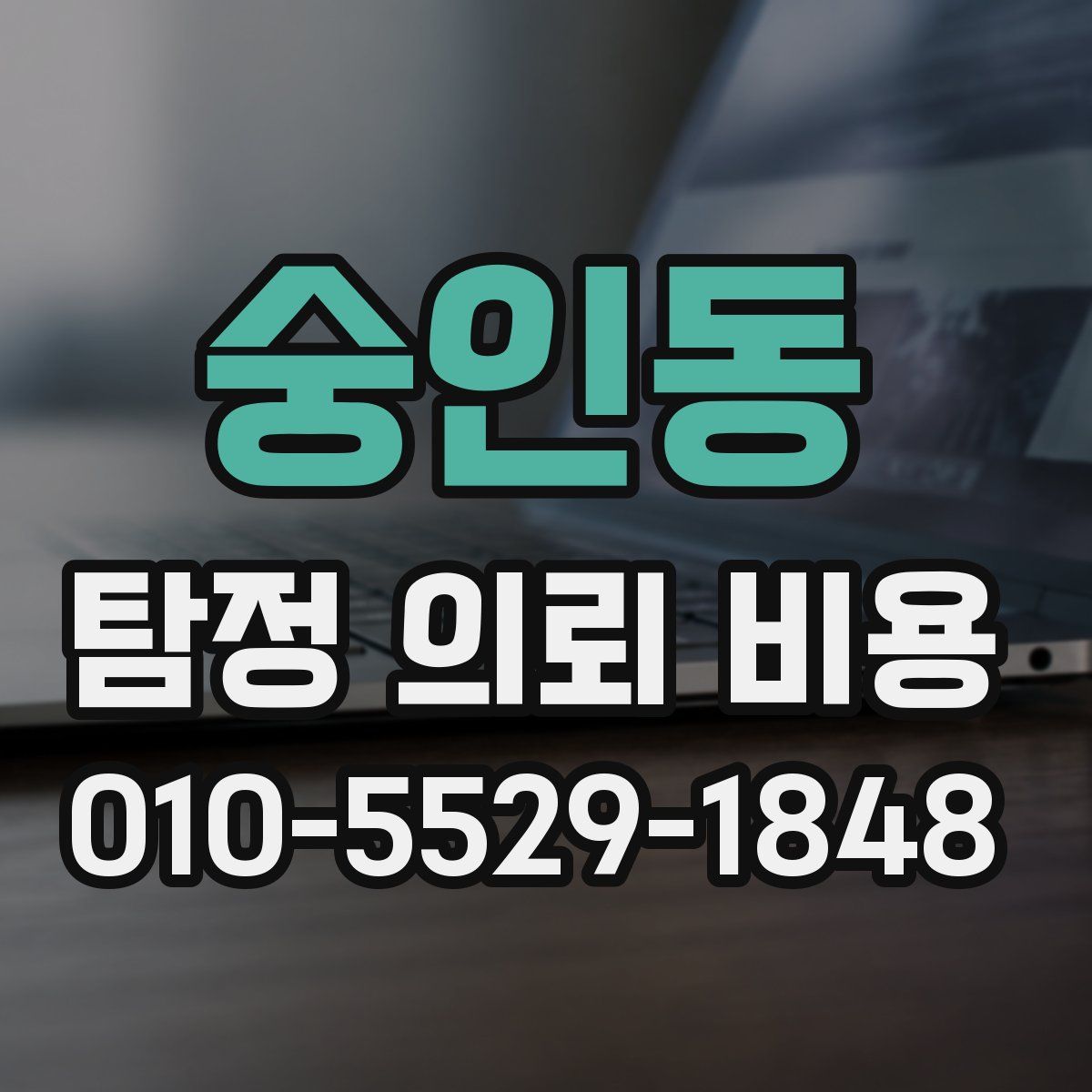 숭인동 탐정 의뢰 비용