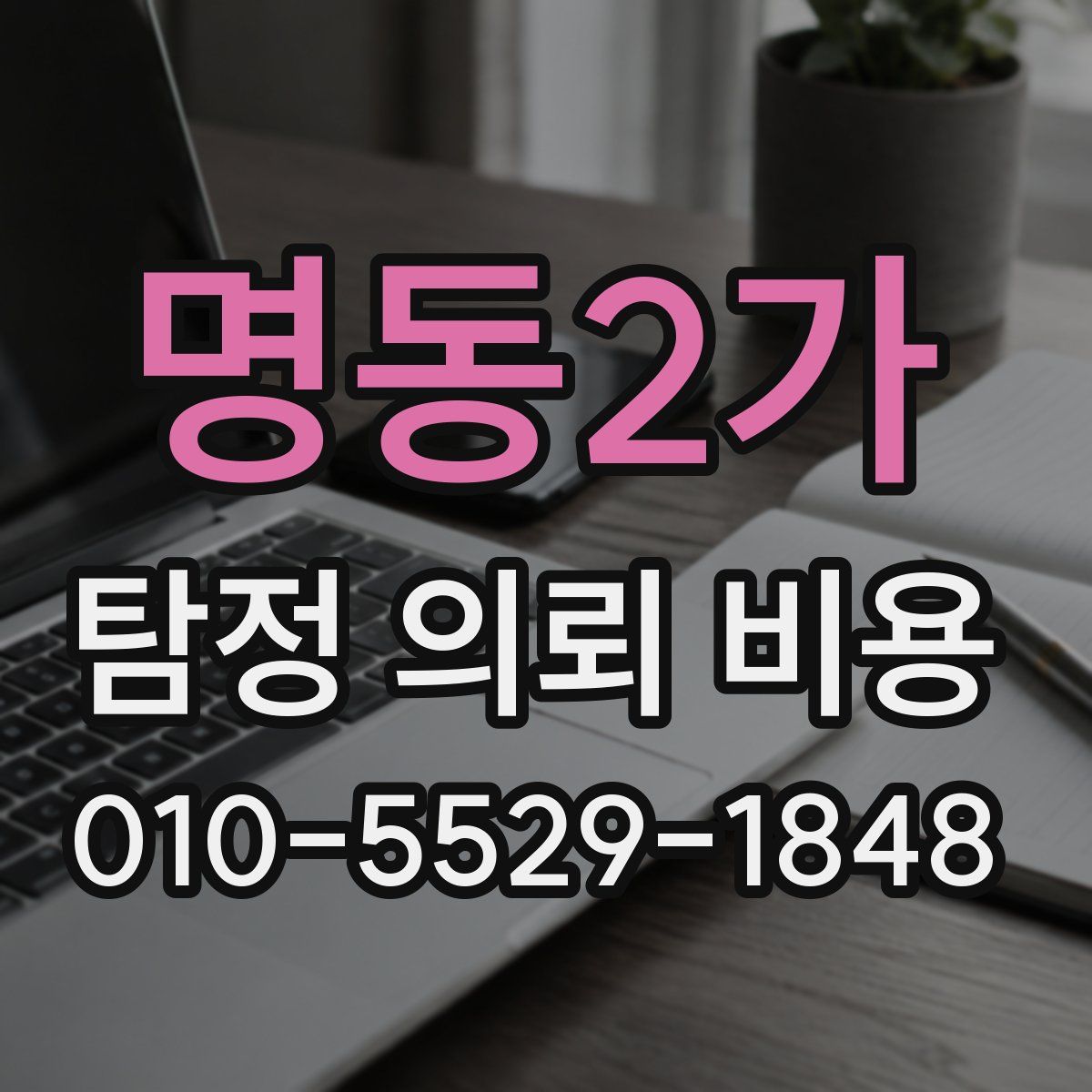 명동2가 탐정 의뢰 비용