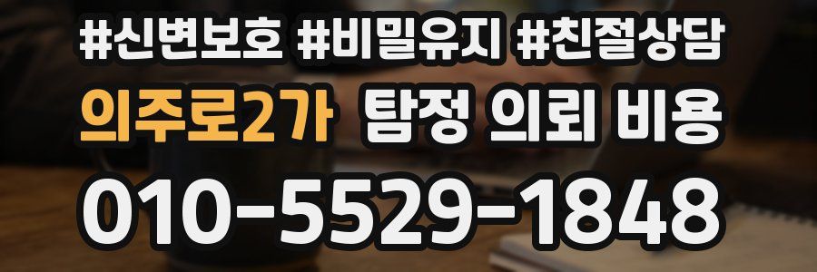 의주로2가 탐정 의뢰 비용