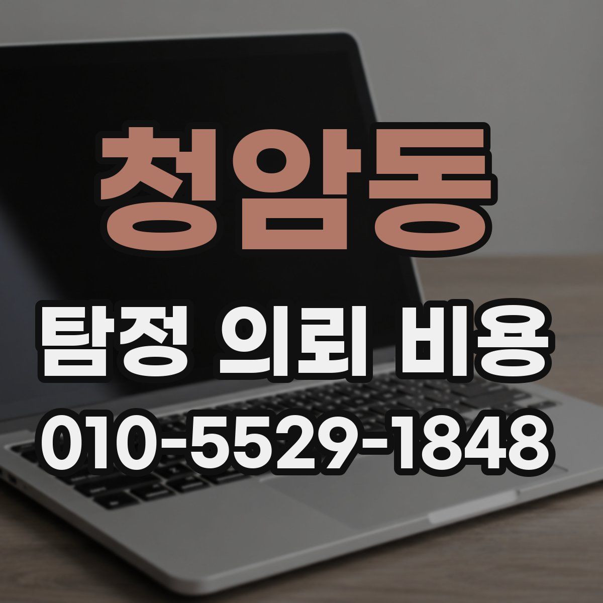 청암동 탐정 의뢰 비용