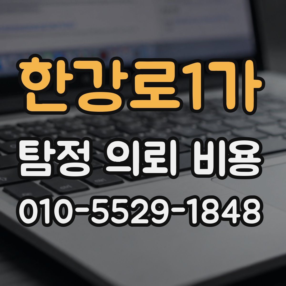한강로1가 탐정 의뢰 비용