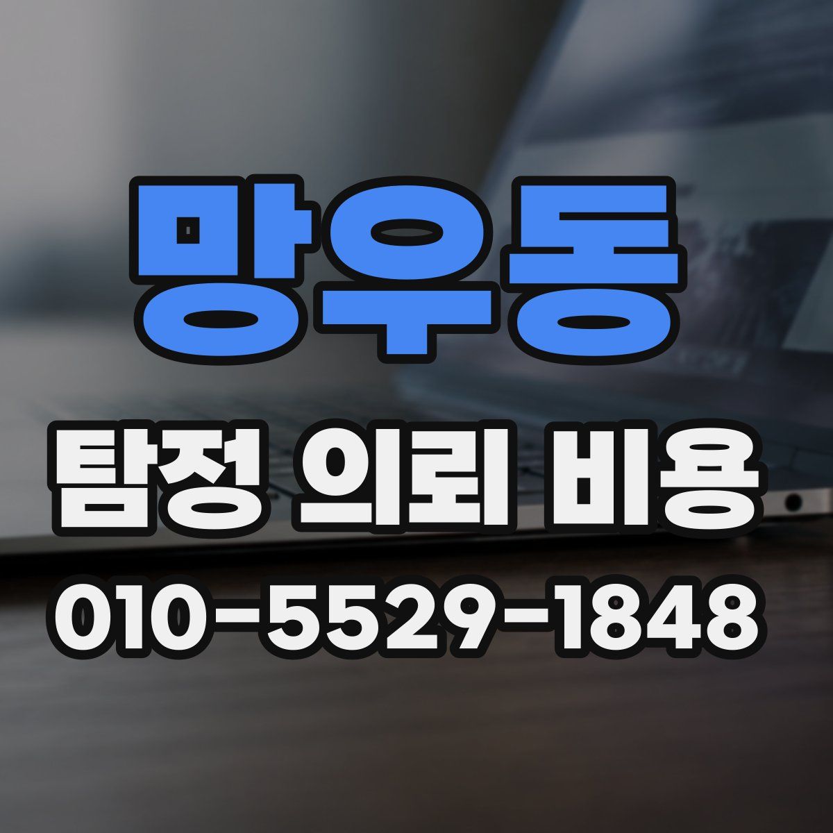 망우동 탐정 의뢰 비용